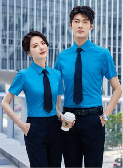 Customized men s and women s bamboo fiber shirts multi color